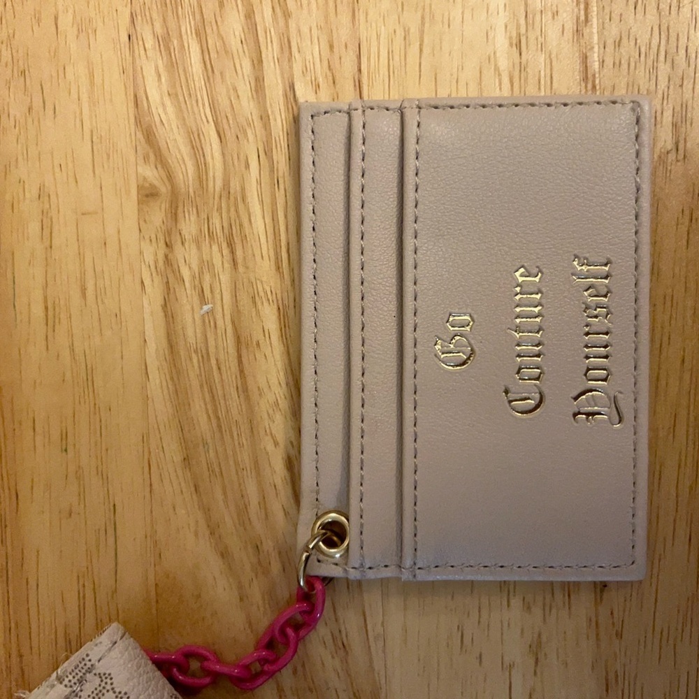 Juicy Couture “Can't Tame Her" bifold wallet with a pullout card holder. - Picture 13 of 16